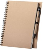 Vihko Neyla notebook, luonnollinen liikelahja logopainatuksella