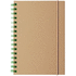 Vihko Zubar notebook, vihreä liikelahja logopainatuksella
