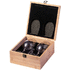 Viinitarpeiden säilytyslaatikko Neider wine set, luonnollinen liikelahja logopainatuksella