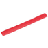 Viivain Flexor ruler, punainen liikelahja logopainatuksella