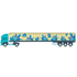 Viivain Trucker 30 30 cm ruler, truck, valkoinen lisäkuva 4