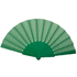 Viuhka Tela fan, vihreä liikelahja logopainatuksella