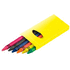 Värikynä Tune 6 pc crayon set, keltainen lisäkuva 2