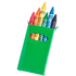 Värikynä Tune 6 pc crayon set, vihreä lisäkuva 1