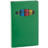 Värikynä Tune 6 pc crayon set, vihreä liikelahja logopainatuksella