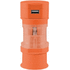 Yleisadapteri Tribox travel adapter, oranssi liikelahja logopainatuksella