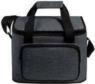 cool bag, musta liikelahja logopainatuksella