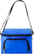 cool bag, sininen liikelahja logopainatuksella