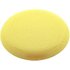 frisbee, keltainen liikelahja logopainatuksella