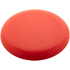 frisbee, punainen liikelahja logopainatuksella