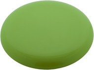 frisbee, vihreä liikelahja logopainatuksella