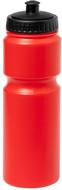 pyöräilijän pullo, punainen liikelahja logopainatuksella