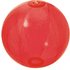 rantapallo, punainen liikelahja logopainatuksella