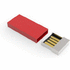 USB-tikku, punainen liikelahja omalla logolla tai painatuksella