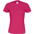 T-paita naiset, O-aukko liikelahja logopainatuksella
