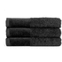 DELUXE-suihkupyyhkeet / 1400 x 700, musta liikelahja logopainatuksella