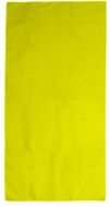MICROTECH kevyt kylpypyyhe / 1000 x 500, neon-keltainen liikelahja logopainatuksella