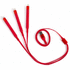 Liitäntäkaapeli, punainen liikelahja logopainatuksella