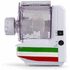Pastakone, valkoinen, italian-lippu liikelahja logopainatuksella