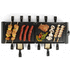 Raclette-laite, musta liikelahja logopainatuksella