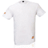 Urheilupaita Adult T-Shirt Tecnic Bandera, valkoinen liikelahja omalla logolla tai painatuksella