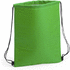 Eristetty reppu Drawstring Cool Bag Nipex, vihreä liikelahja omalla logolla tai painatuksella