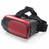 Virtuaalitodellisuuden naamio Virtual Reality Glasses Bercley, punainen liikelahja omalla logolla tai painatuksella