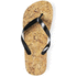 Rantasandaalit Flip Flops Sebrin, musta liikelahja omalla logolla tai painatuksella