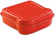 Aamiaiskotelo Sandwich Lunch Box Noix, punainen liikelahja logopainatuksella