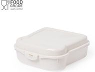 Aamiaiskotelo Sandwich Lunch Box Tixor, luonnollinen liikelahja logopainatuksella