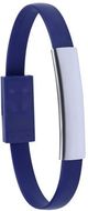 Adapteri Bracelet Charger Ceyban, sininen liikelahja logopainatuksella