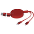 Adapteri Charging Cable Freud, punainen lisäkuva 1