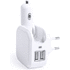 Adapteri USB Charger Dabol, valkoinen liikelahja logopainatuksella