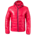 Anorakki Jacket Luzat, punainen liikelahja logopainatuksella