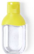 Antibakteerinen pyyhe Hydroalcoholic Gel Vixel, keltainen liikelahja logopainatuksella