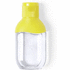 Antibakteerinen pyyhe Hydroalcoholic Gel Vixel, keltainen liikelahja logopainatuksella