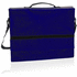 Asiakirjakassi Document Bag Java, tummansininen, musta liikelahja logopainatuksella