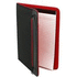 Asiakirjasalkku Folder Mokai, punainen liikelahja logopainatuksella