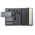 Asiakirjasalkku Power Bank Notepad Hoopel, musta liikelahja logopainatuksella