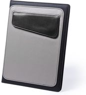 Asiakirjasalkku Tablet Folder Case Cora, musta liikelahja logopainatuksella