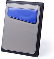 Asiakirjasalkku Tablet Folder Case Cora, sininen liikelahja logopainatuksella