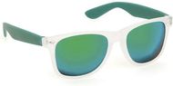 Aurinkolasit Sunglasses Harvey, vihreä liikelahja logopainatuksella