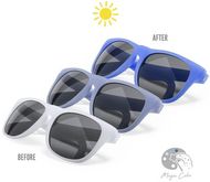 Aurinkolasit Sunglasses Lantax, keltainen liikelahja logopainatuksella