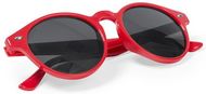 Aurinkolasit Sunglasses Nixtu, punainen liikelahja logopainatuksella