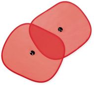 Aurinkovarjo Sunshade Vent, punainen liikelahja logopainatuksella