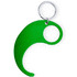 Avainkahvan avaaja Keyring Anticontact Kozko, vihreä liikelahja logopainatuksella