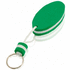 Avainketju Keyring Soke, valkoinen, vihreä liikelahja logopainatuksella