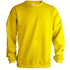 Collegepusero Adult Sweatshirt "keya" SWC280, keltainen liikelahja logopainatuksella