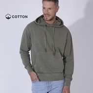 Collegepusero Adult Sweatshirt Grea, tummanvihreä liikelahja logopainatuksella