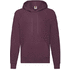 Collegepusero Adult Sweatshirt Lightweight Hooded S, granaatti lisäkuva 2